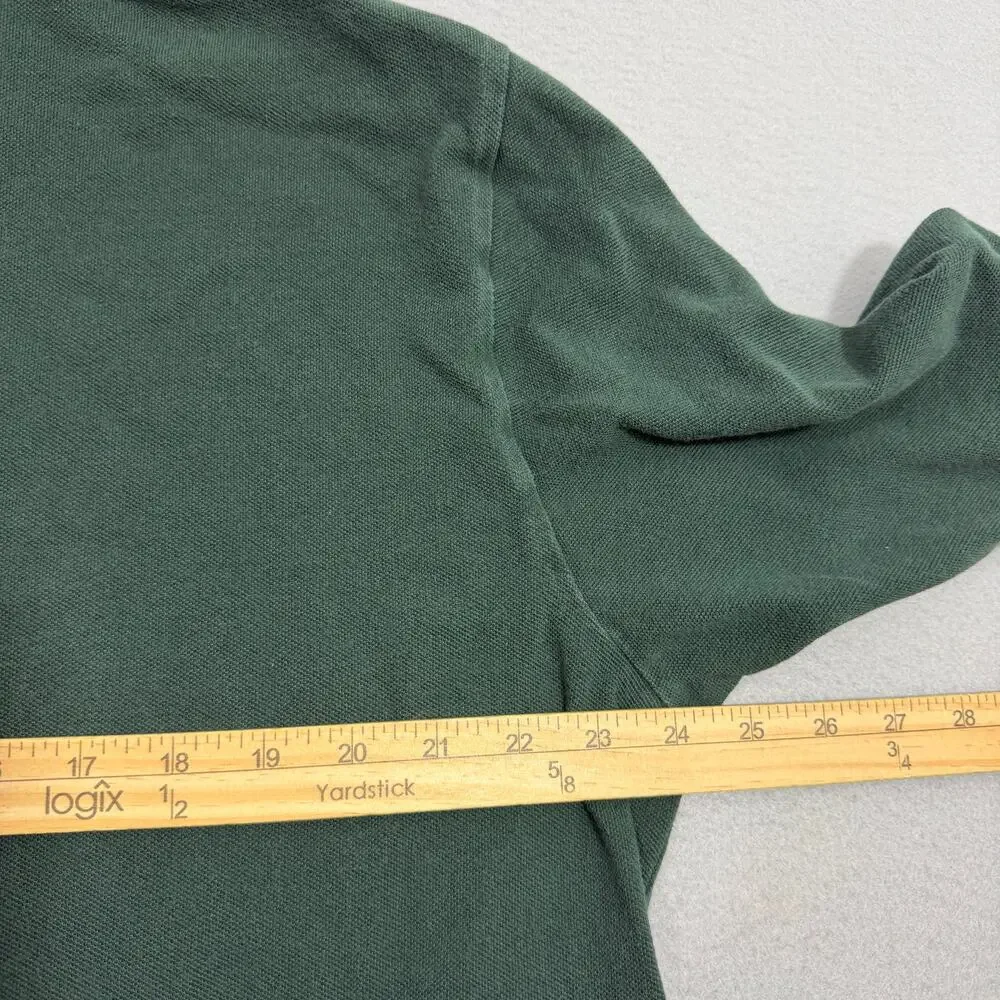 Vintage Polo Golf Ralph Lauren Shirt Mens XL Green Solid 90s Preppy Golfing Pony